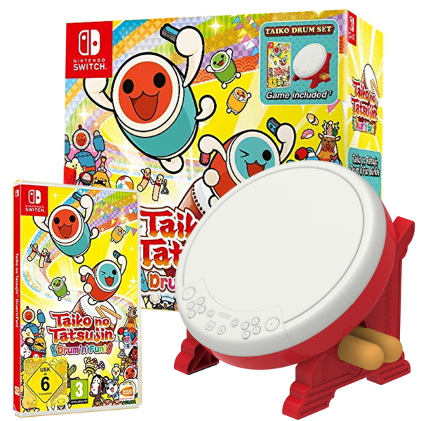 Taiko no Tatsujin: Drun'N Fun pack con tambor SWITCH