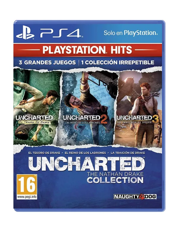 Uncharted The Nathan Drake Collection Playstation Hits PS4