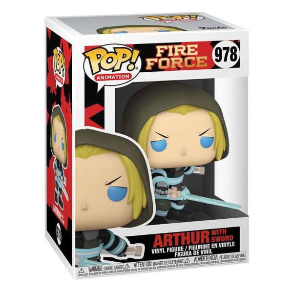 Funko Pop Arthur With Sword Fire Force 978
