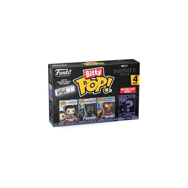 Bitty Pop Loki Pack 4 - 2,5cm