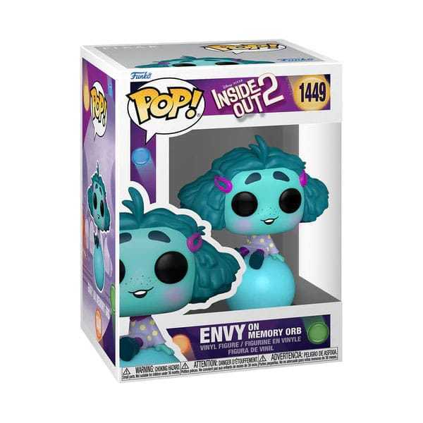 Funko Pop Envy on memory orb Inside Out 1449