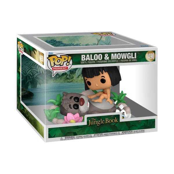 Funko Pop Baloo & Mowgli The Jungle Book 1490