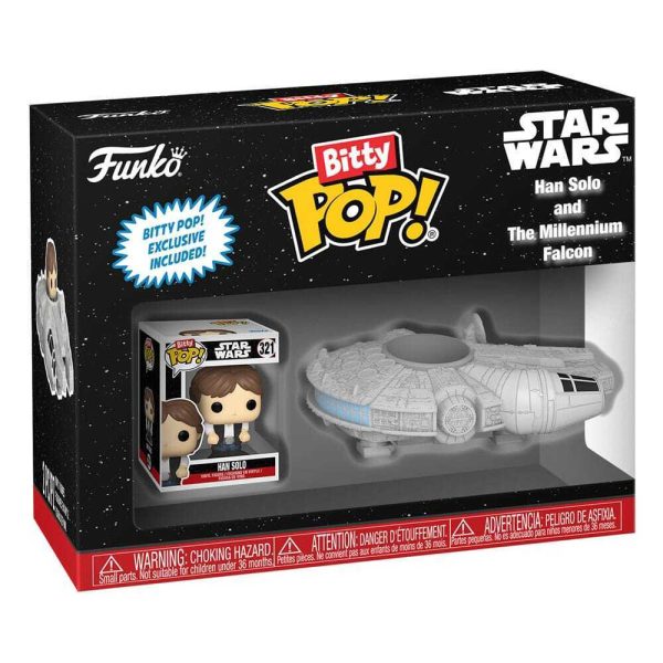 Bitty Pop Star Wars Han Solo Millennium Falcon 2,5