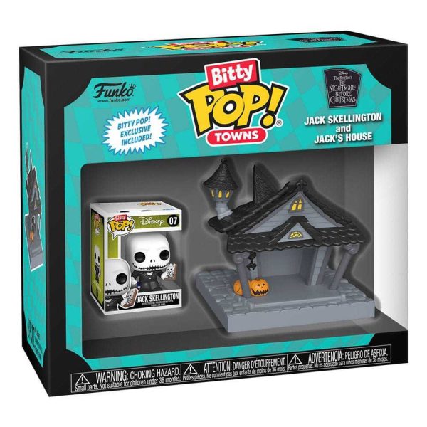 Bitty Pop Jack at Home Pesadilla Antes de Navidad 2,5cm
