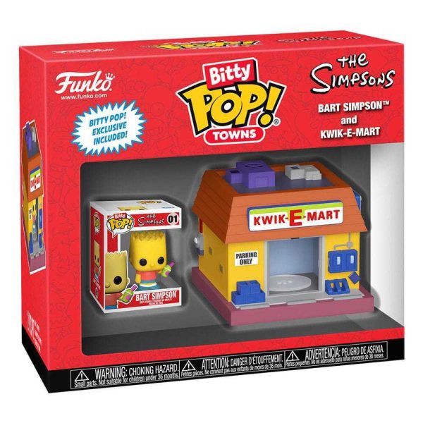 Bitty Pop Simpsons and Kwik-E-Mark 2,5cm