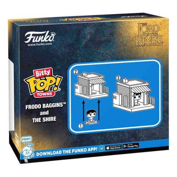 Bitty Pop Frodo at Shire El Senor de los Anillos 2,5cm