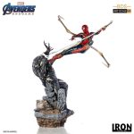 Figura Iron Spider vs Outrider Endgame Iron Studios 1/10