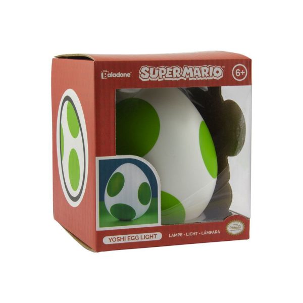 Lampara Huevo Yoshi Super Mario 10cm