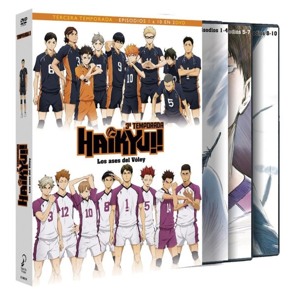 Haikyu Temporada 3 Completa DVD