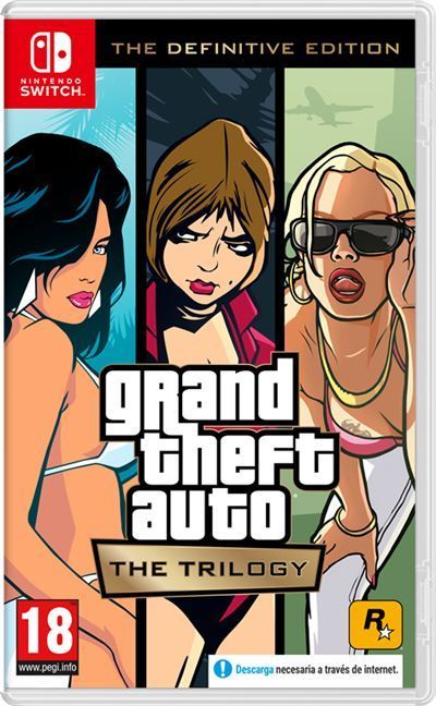 Grand Theft Auto: The Trilogy The Definitive Edition SWITCH