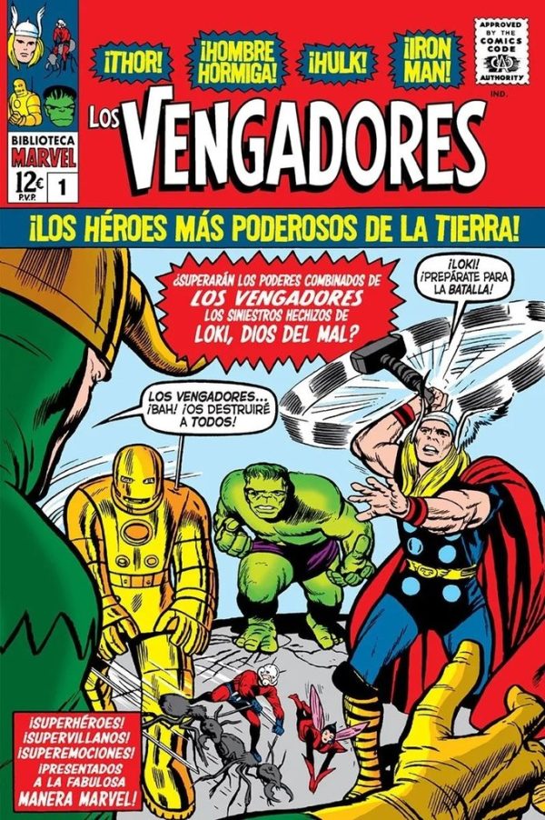 Biblioteca Marvel Los Vengadores Nº01