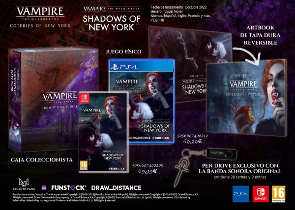 Vampire: The Masquerade - Coteries of New York + Shadows in New York Coll. Ed. SWITCH