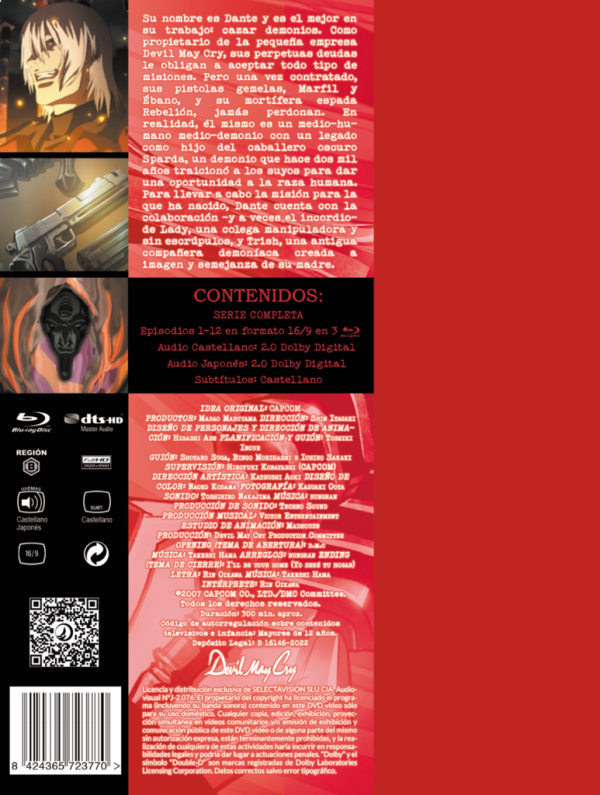 Devil May Cry - Edición Digipack BD