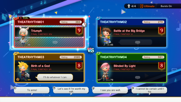 Theatrhythm Final Bar Line SWITCH