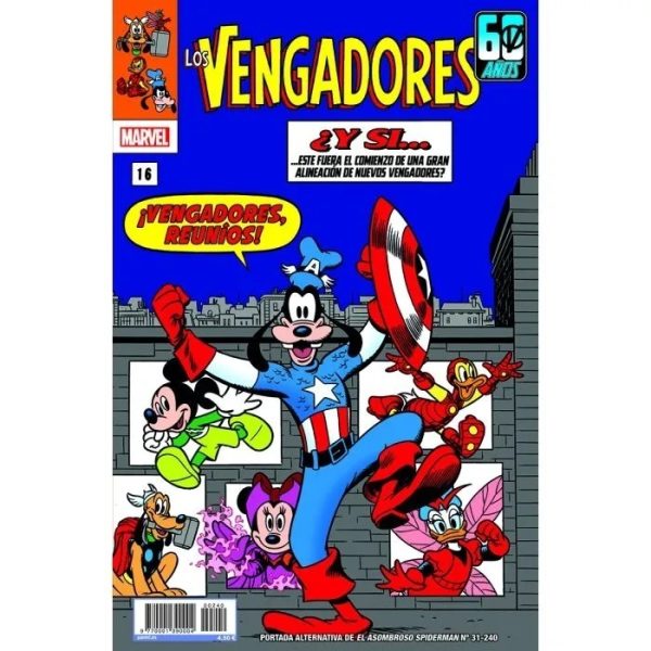El Asombroso Spiderman (Portada Alternativa Disney - What if? Los Vengadores) Nº31
