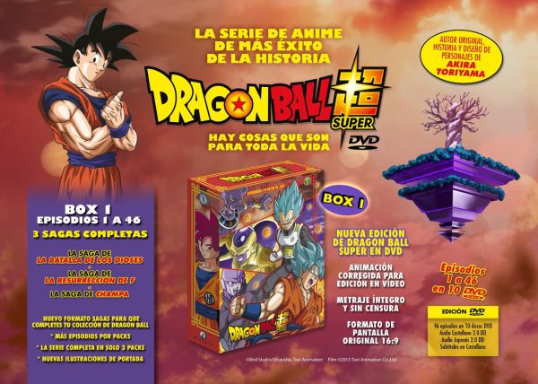 Dragon Ball Super - Box 1 a 46 DVD