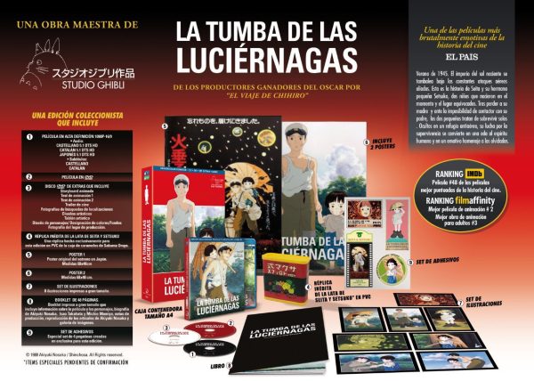 La Tumba de las Luciérnagas - Edición de Coleccionista BD