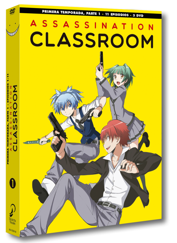Assassination Classroom Temporada 1 Parte 1 DVD