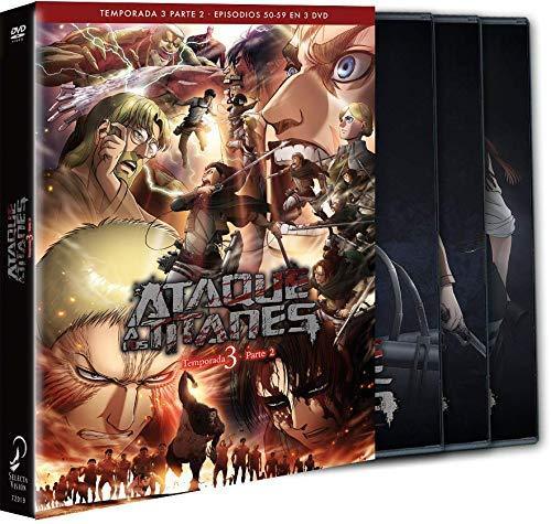 Ataque a los Titanes Temporada 3 Parte 2 DVD