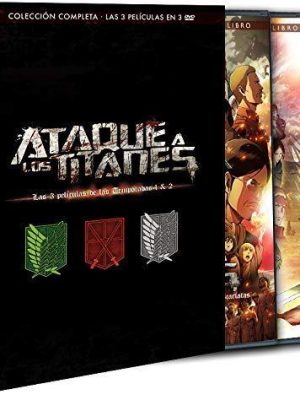 Ataque a los Titanes Las 3 Peliculas BR
