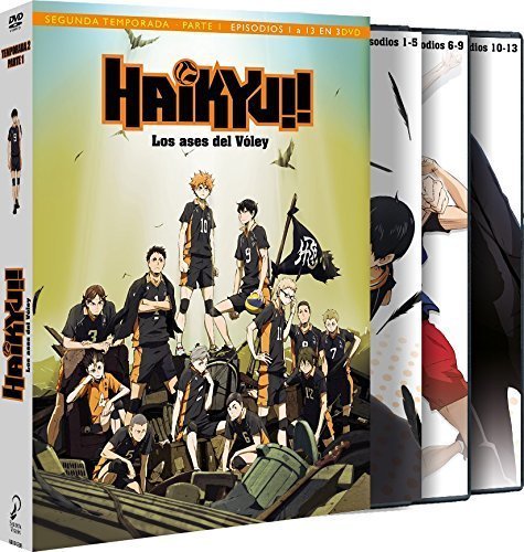 Haikyu!! Los Ases del Voley Temporada 2 Parte 1 DVD