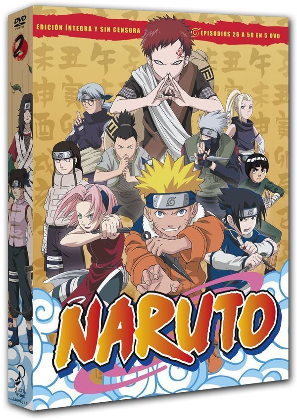 Naruto Box 2 DVD