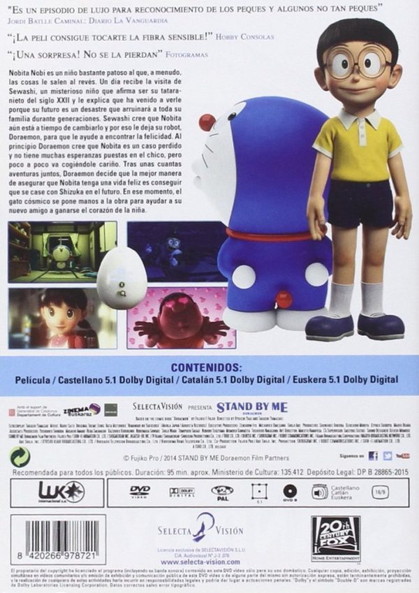 Doraemon Stand By Me DVD