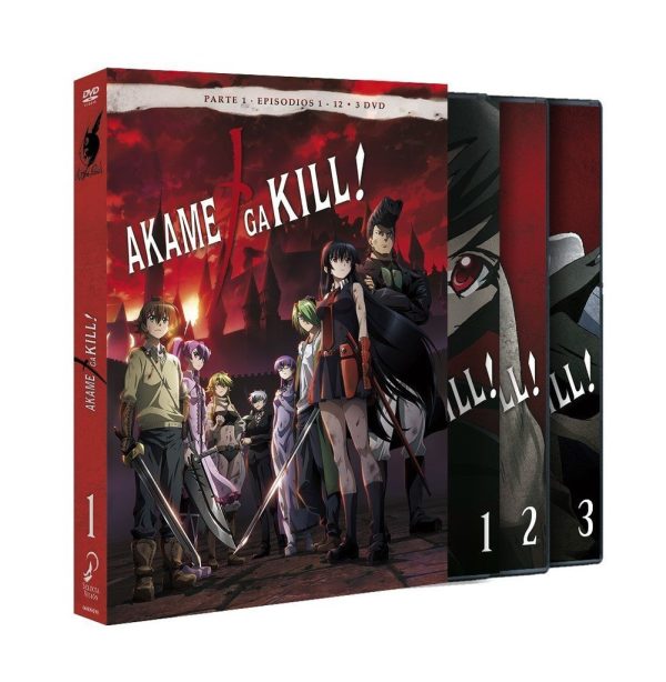 Akame ga Kill Box 1 DVD