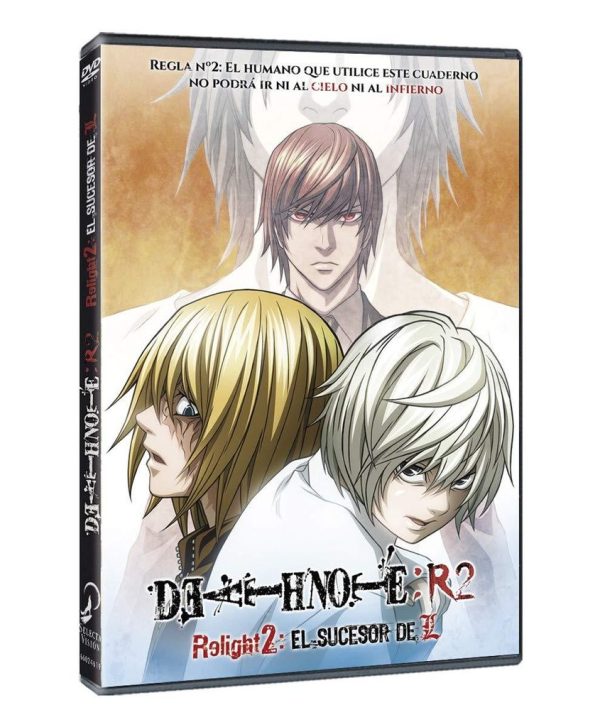Death Note Relight 2 La Película El Sucesor de L DVD