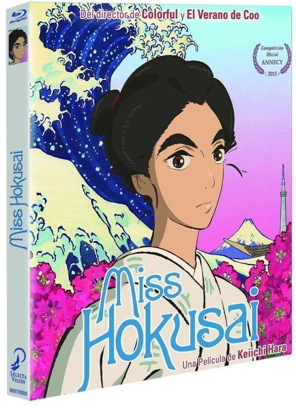 Miss Hokusai Blu Ray Combo BR + DVD