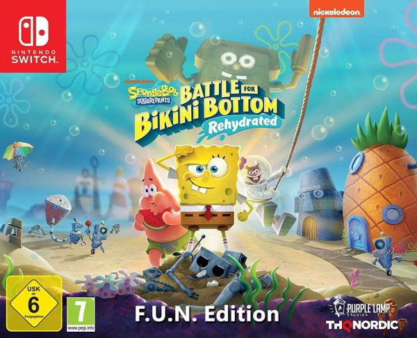 Bob Esponja: Battle for Bikini Bottom - Rehydrated F.U.N. Edition SWITCH