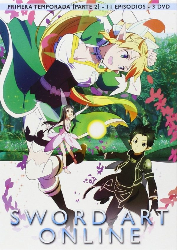 Sword Art Online Temporada 1 Parte 2 DVD