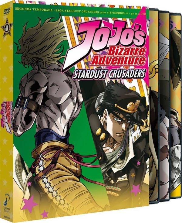 Jojo's Bizarre Adventure Temporada 2 Parte 2 Stardust Crusaders DVD
