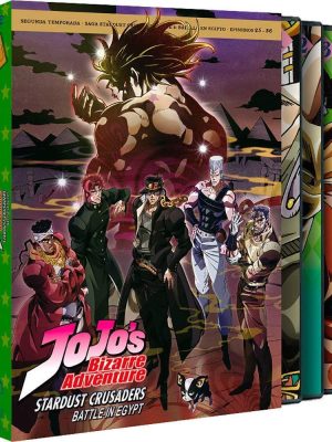 Jojo's Bizarre Adventure Temporada 2 Parte 3 Stardust Crusaders Battle in Egypt DVD