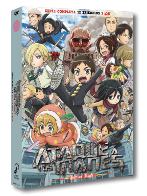 Ataque Titanes Junior High - Completa - DVD