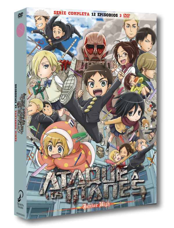 Ataque Titanes Junior High - Completa - DVD