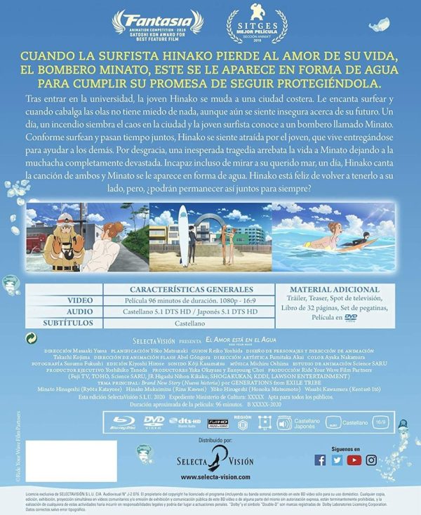 El Amor esta en el Agua Edicion Coleccionista BR