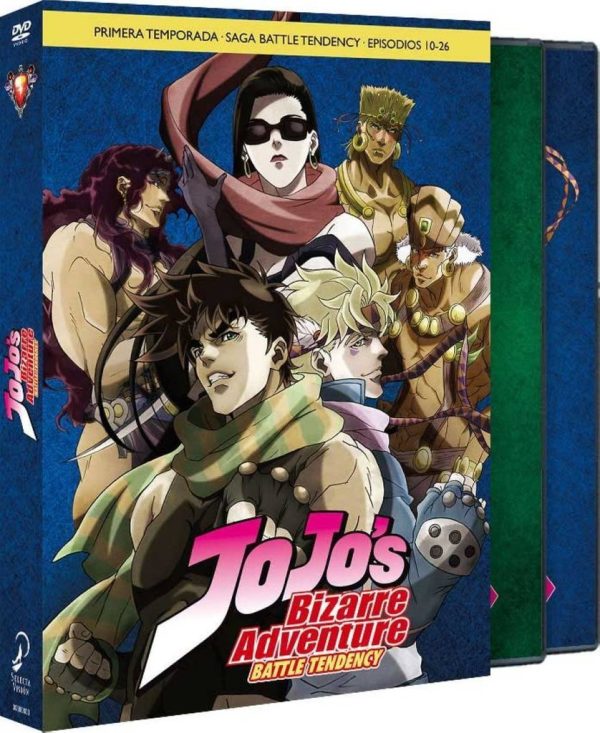 Jojo's Bizarre Adventure Temporada 1 Parte 2 Battle Tendency DVD
