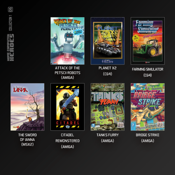 Cartucho Evercade Home Computer Heroes Collection 1