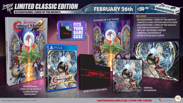 Bloodstained: Curse Of The Moon 2 Classic Edition PS4