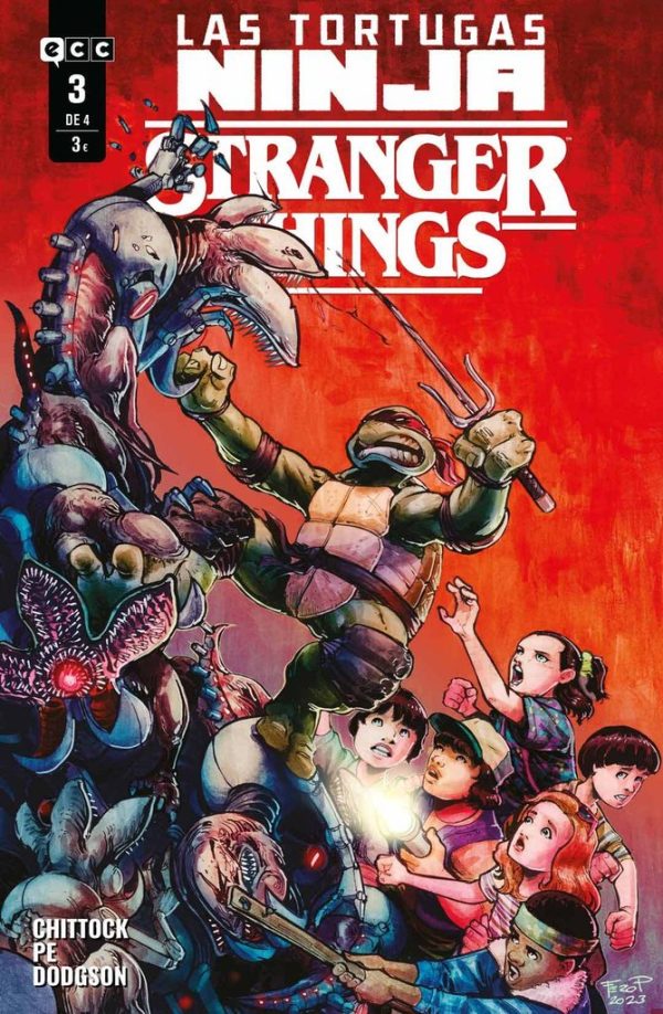 Las Tortugas Ninja/Stranger Things Nº 03 de 04