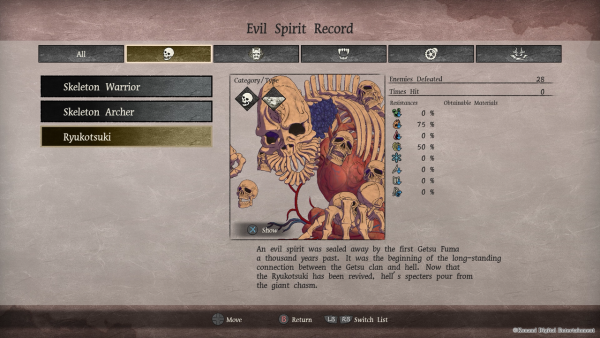 GetsuFumaDen: Undying Moon SWITCH