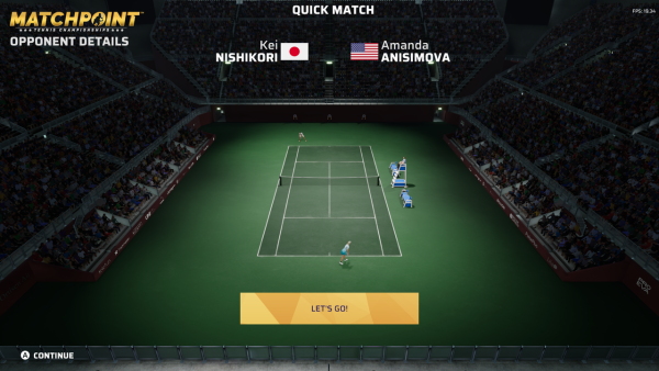 Matchpoint Tennis Championships PS5