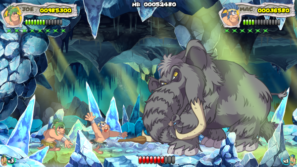 New Joe & Mac: Caveman Ninja - T-Rex Edition PS5