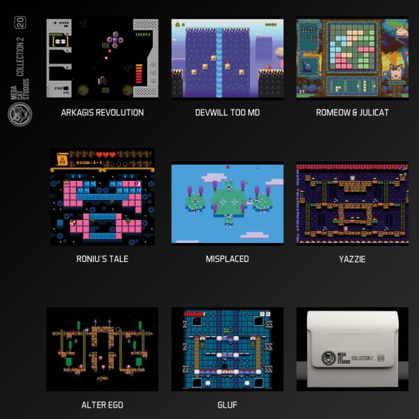 Cartucho Evercade Mega Cat 2