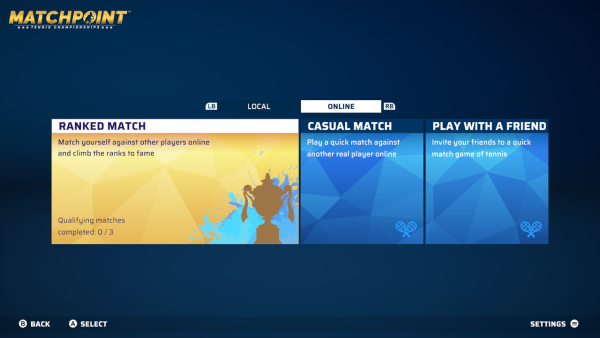 Matchpoint Tennis Championships PS5