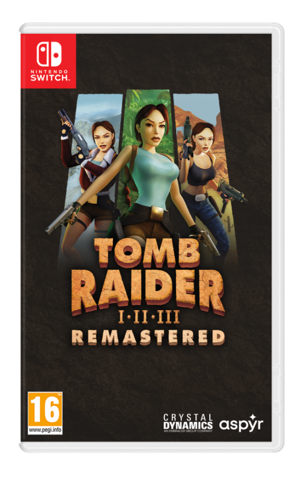 Tomb Raider I-III Remastered SWITCH
