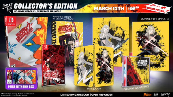 No More Heroes 2 Collector's Edition SWITCH