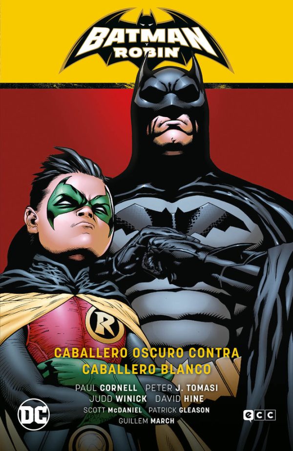 Batman y Robin Nº04 Caballero Oscuro Vs Caballero Blanco