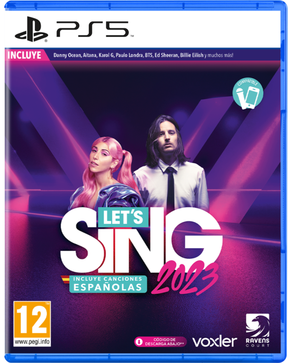 Let´s Sing 2023 - Incluye Canciones Españolas PS5